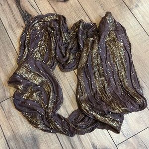Glitter scarf